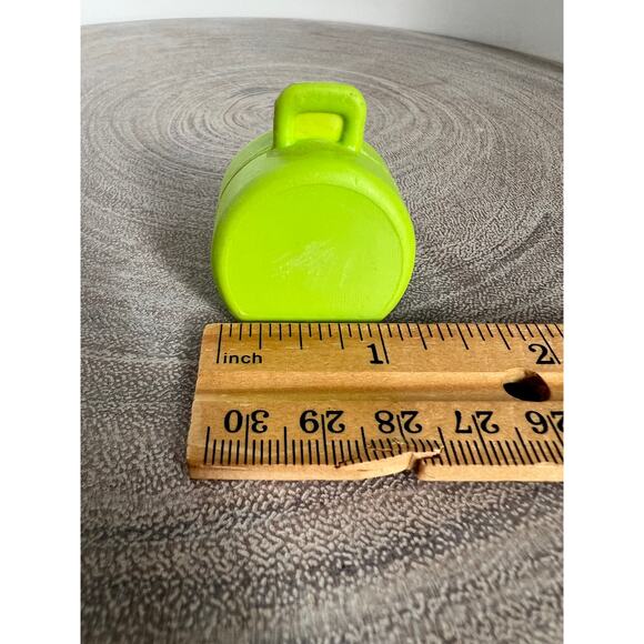 Vintage Fisher-Price Little People Lime Green Suitcase - Picture 6 of 6